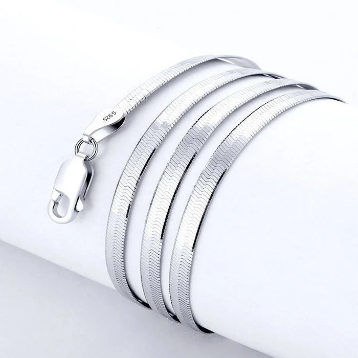 Luxury Sterling Silver Fine Chain